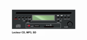 CD/USB Player: CD-3SUP/SV